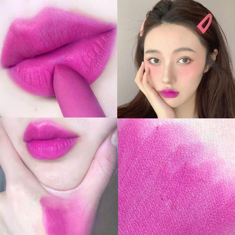 McCarthy Lun Orange Series Waterproof Matte Lipstick - Warm Orange for Summer, Whitening, Student-Friendly, Niche Brand.