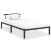 VidaXL Bed Frames Black Metal 90 X 200 Cm