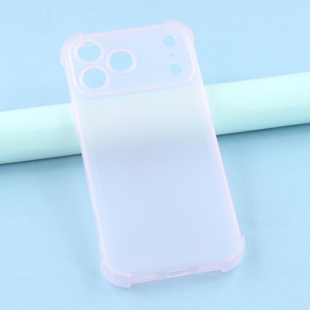 Pro iPhone 17 Pro Max Pouzdro Skin Touch Matné TPU Kryt na zadní stranu telefonu Přesné výřezy