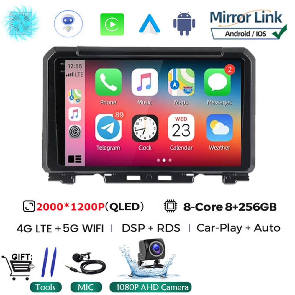 9 Inch Android 14 For Suzuki Jimny JB64 JB74 2018 - 2020 Multimedia Video Player Car Radio Stereo GPS Navigation Carplay