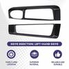 Kohlefaser-Fensterheberschalter-Panel für LHD Fiat 500 Abarth 595