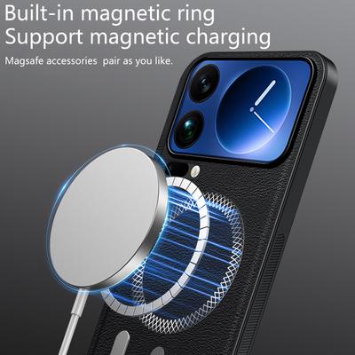 Für Xiaomi 17 17 Pro 17 ProMax Leder Vollabdeckung Magnetisch Wasserdicht Stoßfest Fingerabdruck Handyhülle
