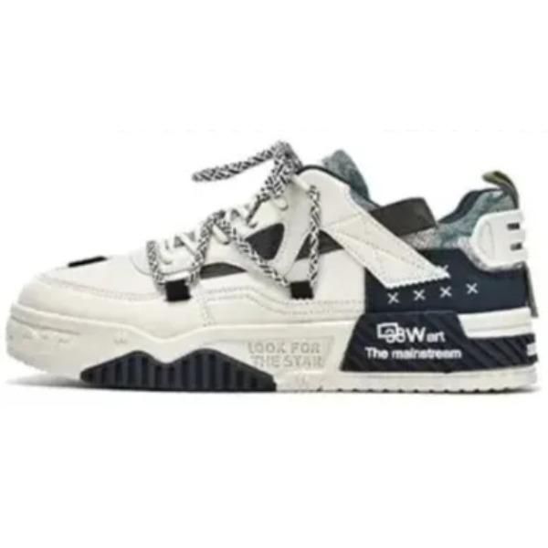 Fashion Color Blocking Sports NEW Shoes Thick Soled Shoes for Men Trendy Spring Casual Student Men's Shoes