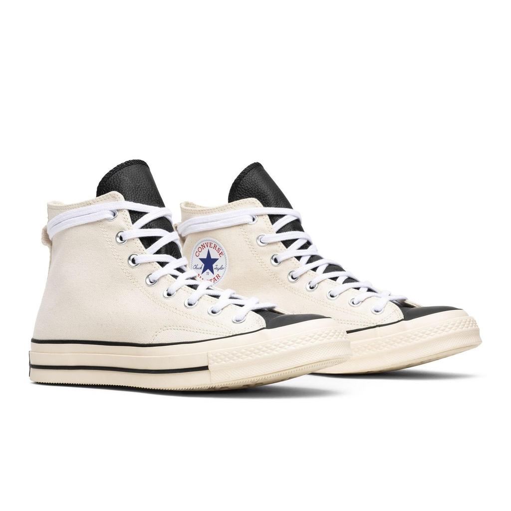 Converse Chuck 70 Hi 'Natural' (Unisex) Natural / Natural / Black Canvas Shoes 164530C