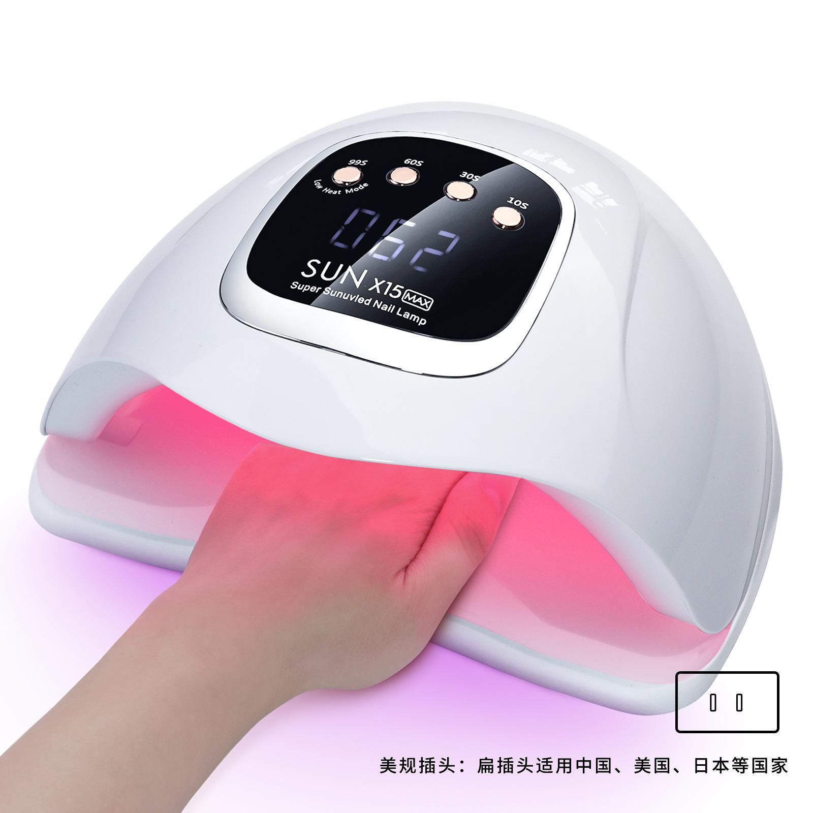

MAX High-Power Nail Drying Lamp For Gel Nails 280W 66LEDS Gel Polish Drying Machine With Auto Sensor UV LED Nail Lamp