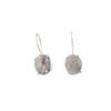 Natural Black Rutile Gemstone 925 Sterling Silver Jewelry Handmade Earrings1.05" EE-173-29