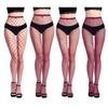 Women Sexy Fishnet Stockings Lingerie Set Hollow Out Role Play Seductive Costume