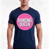 Dancing Queen Tshirt Summer Casual Cotton Tee Oversized Streetwear Tops Vintage Graphic Print Loose Fit Short Sleeve