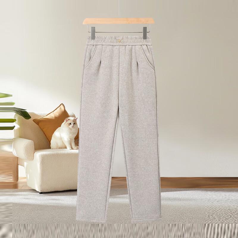Women's Winter Fleece-Lined High-Waist Casual Pants