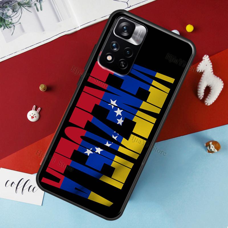 Venezuela Flag Coat Of Arms For Xiaomi Redmi Note 10 Pro Case Cover For Redmi Note 11 Pro 8 9 9S 10S 9A 9T 9C Coque