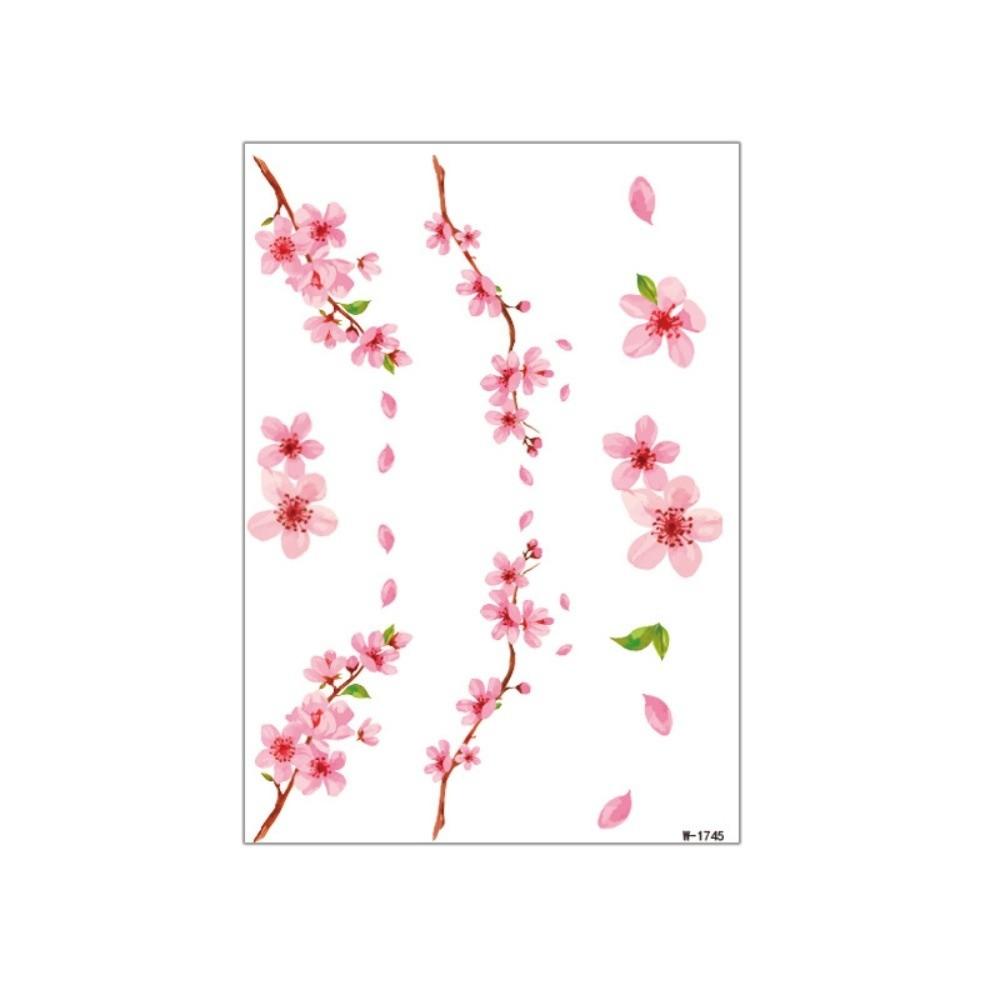 Realistic Rose Stickers Tattoo Stickers Disposable Elf Fairy Makeup Stickers  Body Art