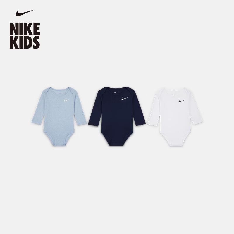 Nike Infant Long-Sleeve Bodysuit 3-Pack 90cm (24M)
