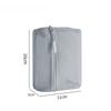 1pc Portable Breathable Cosmetics Mesh Bag Make Up Organizer Bag Travel Toiletries Storage Bag Multifunctional Pouch