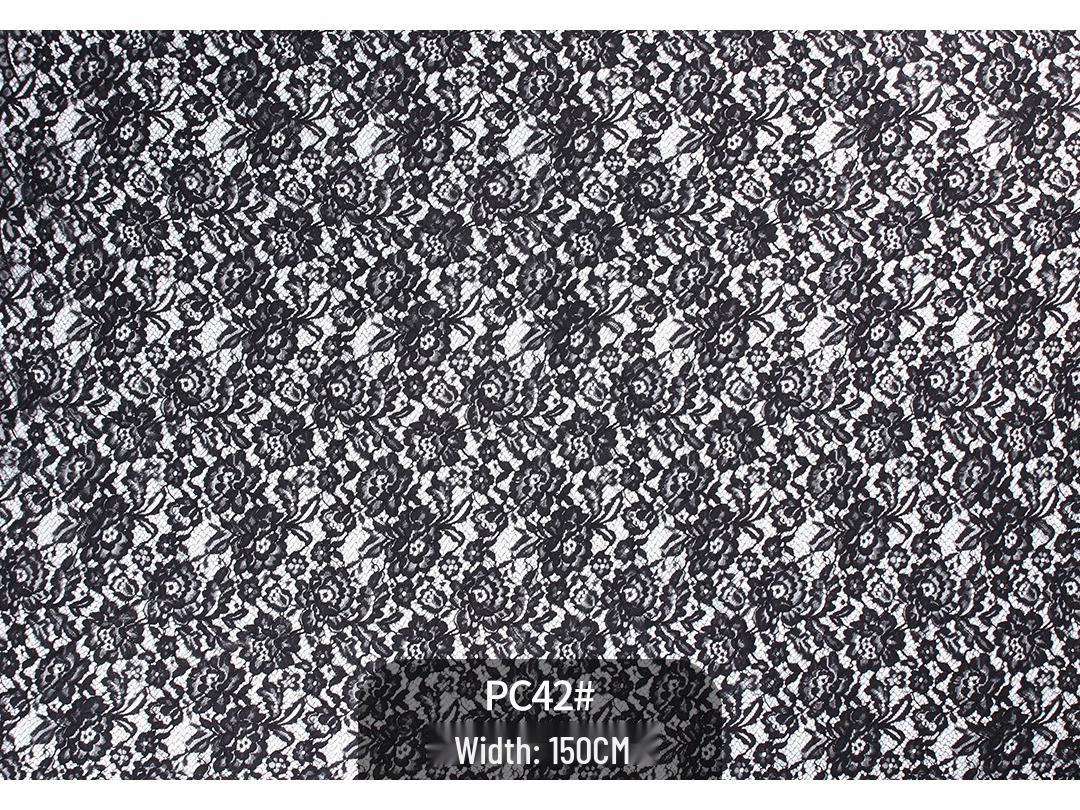 Нейлоновая трикотажная кружевная ткань для свадебных платьев или штор
