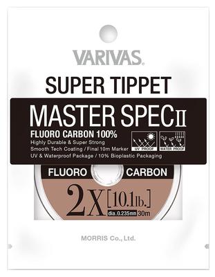 VARIVAS Super Tippet Master Spec II Fluorocarbon 2X 30m 10.1LB Natural