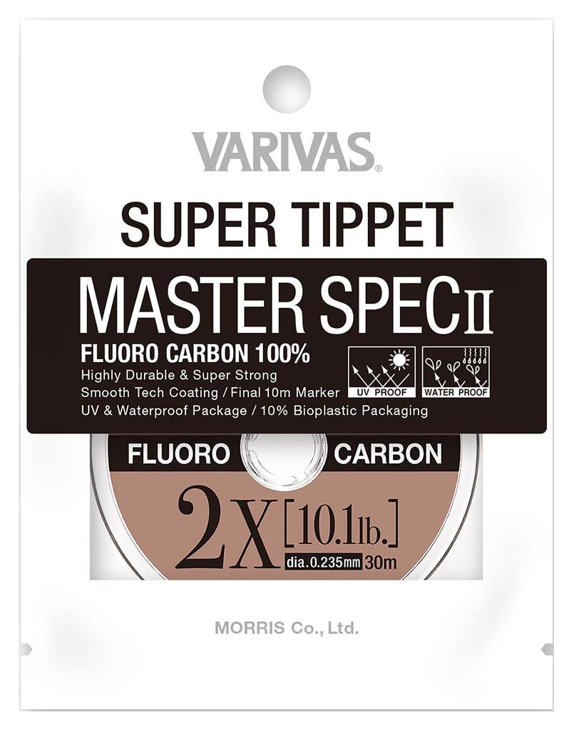 VARIVAS Super Tippet Master Spec II Fluorocarbon 2X 30m Natural 10.1LB