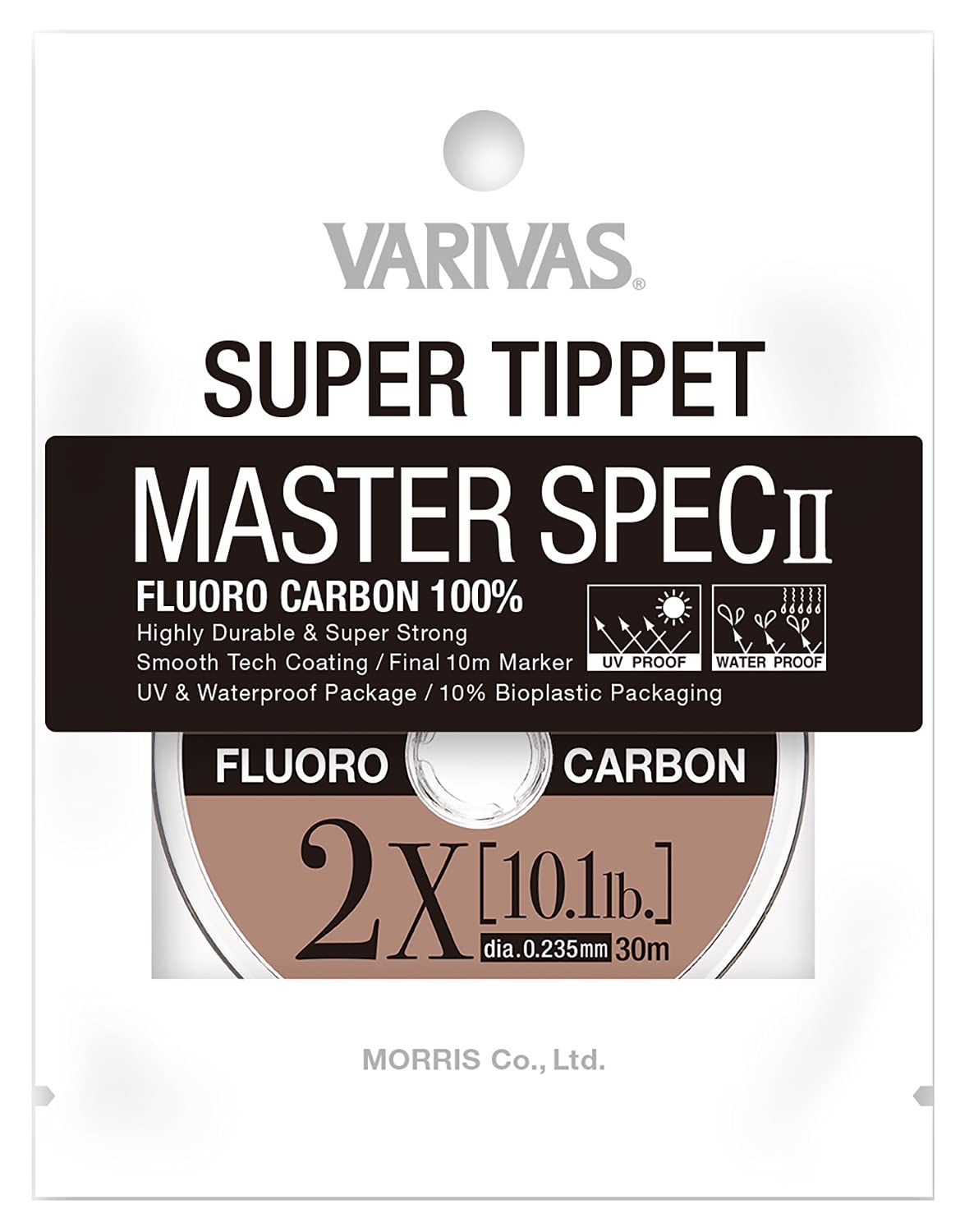 

VARIVAS Super Tippet Master Spec II Fluorocarbon 2X 30m Natural 10.1LB