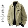 Jacket Men's Lapel Season Contrasting Colors Early Spring Couple Casual Loose Men's Coat