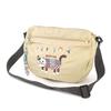 [Kusuguru Japan] Water-Repellent Embroidered Washer Shoulder Bag, Matilda, BE