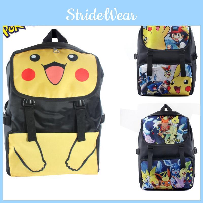 Pokmon Kinder Pikachu Schulrucksack Oxford-Gewebe Grundschultasche Studenten