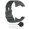 Watch Band Adjustable Waterproof Silicone Waterproof Wrist Strap for Polar M400/M430 GPS Sport