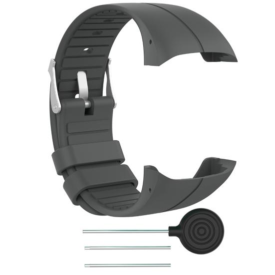 Watch Band Adjustable Waterproof Silicone Waterproof Wrist Strap for Polar M400/M430 GPS Sport