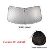 Car Front Window UV Sunshade Cover For MINI F65 F66 R56 R55 R57 R60 R61 F54 F55 F56 F60 J01 J05 U25 Auto Protection Accessories