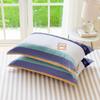 2pcs 48x74cm Pure Cotton Pillowcase Home Bedding Super Soft Plaid Pillow Cover 100% Cotton Pillow Case Dorm Girl Room Decoration