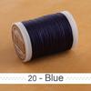 2021 Leather Craft Sewing Leather Round Wax Thread 0.6 Mm Round Wax Thread