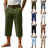Herren Sport- und Freizeithose mit verkürztem geradem Bein