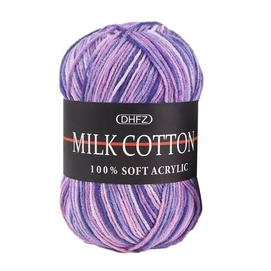 Gomitolo di Filato Multicolor 7,7 Iarde Filato in Fibra Acrilica Filato Colorato per Uso Artigianale per Lavorare a Maglia Uncinetto Maglioni Sciarpe Cappelli Bambole Artigianato Fai da Te