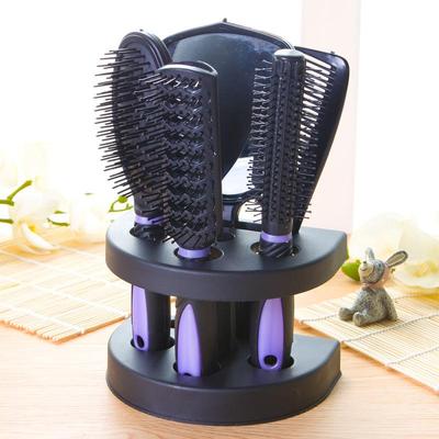 Set di 5 pettini unisex per uso quotidiano per capelli lisci e ricci
