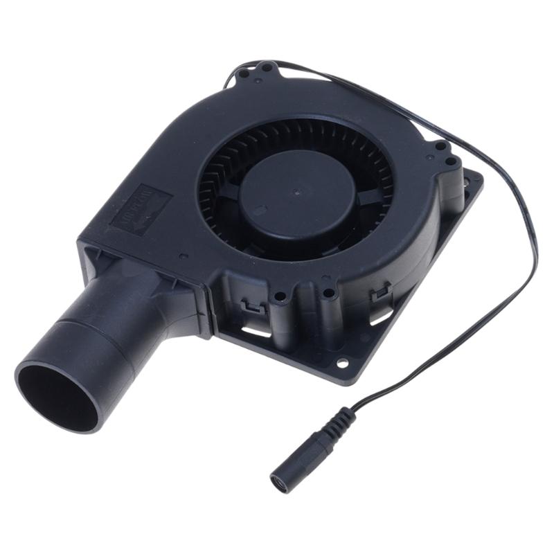 High Performances 120mm Air Duct Blower 12V Variable Speed Cooling Fan For BBQ Stove Industrial Equipment And Campfires