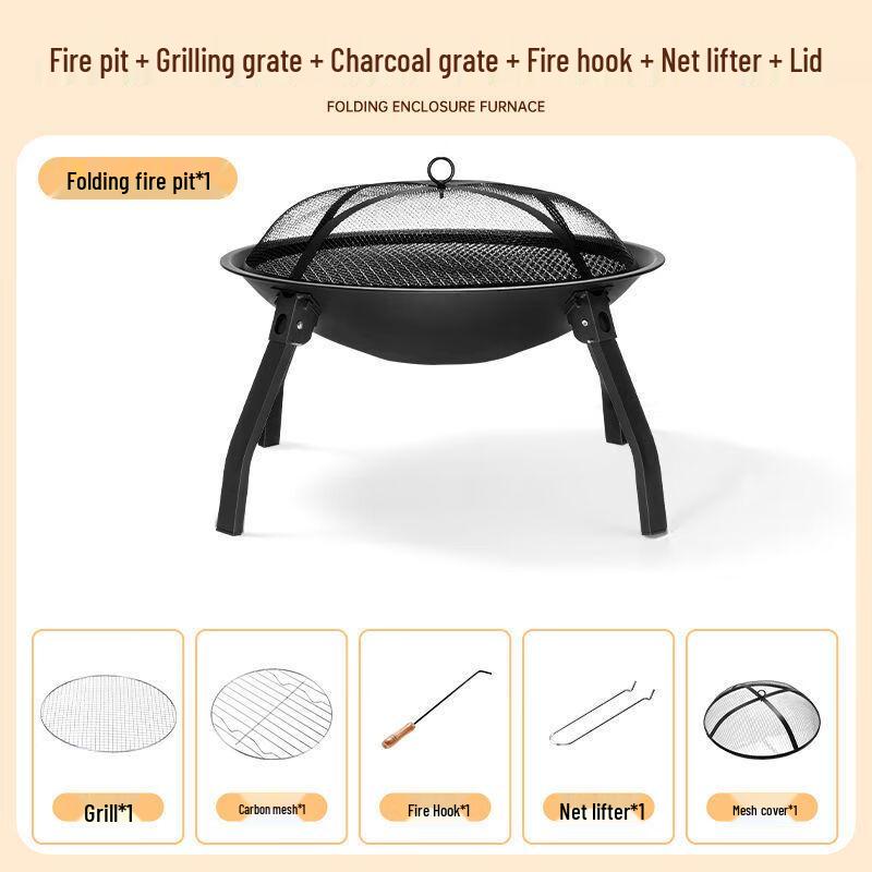 Portable Charcoal Grill and Tea Brewing Stove Standard Size