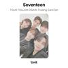 Seventeen TOUR FOLLOW AGAIN Trading Card Set Official Photocard