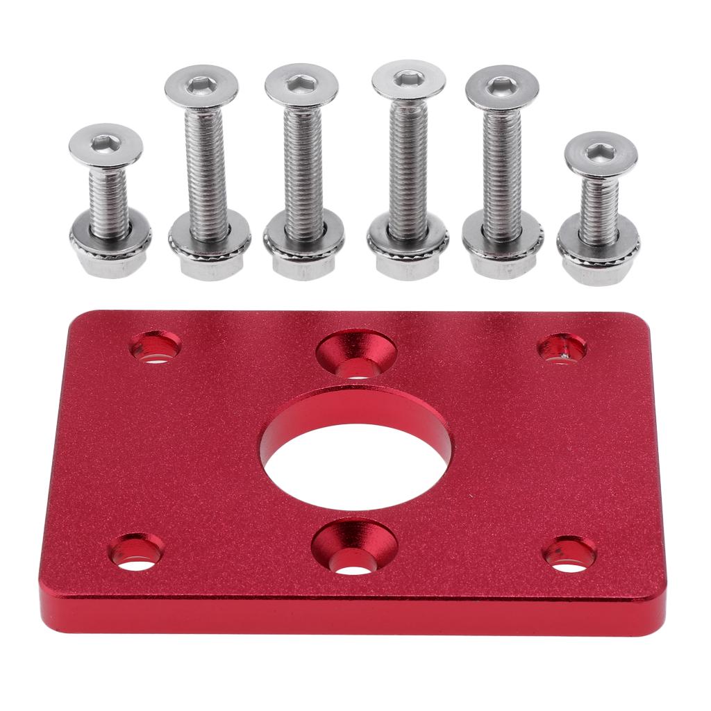 Buy SET BRAKE BOOSTER DELETE ADAPTER PLATE FOR HONDA CIVIC EG EK INTEGRA Red at affordable