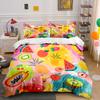 Fresh Fruits Pattern Set Design Exquisite Three-Piece Bedding Set Gift For Kids And Adults