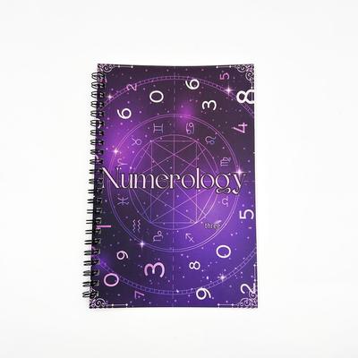 Numerologie A5 Spiralgebundenes Planer-Notizbuch