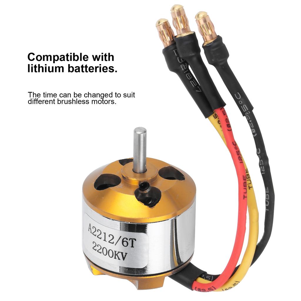 RC Remote Control Aircraft 2212 KV2200 Motor 6035 Propeller Servo 30A ESC XT60 Set
