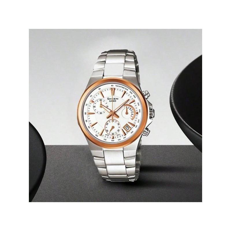 Casio Women's Chronograph Watch SHE-5019SG-7ADR