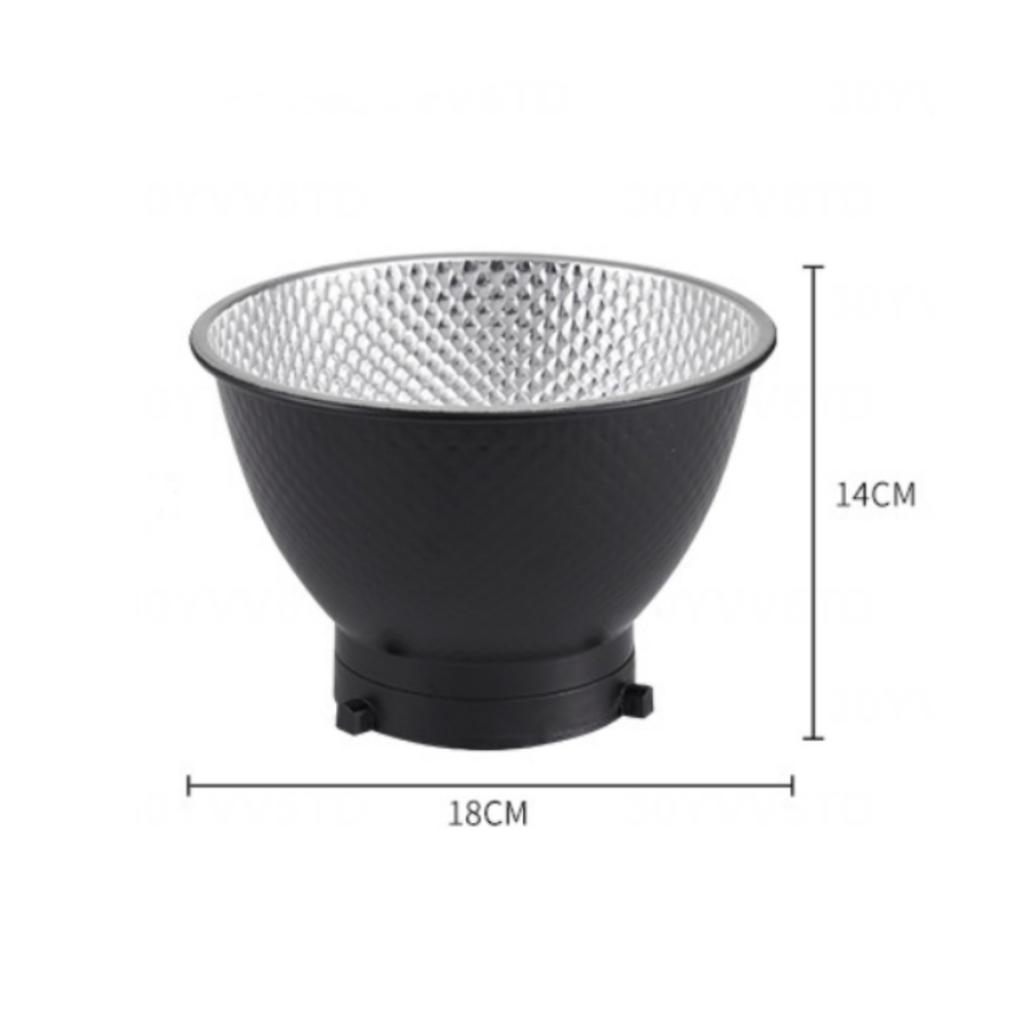 7 Inch Standard Reflector Diffuser Lamp Shade Dish with for Bowens Mount Studio Strobe Flash Light