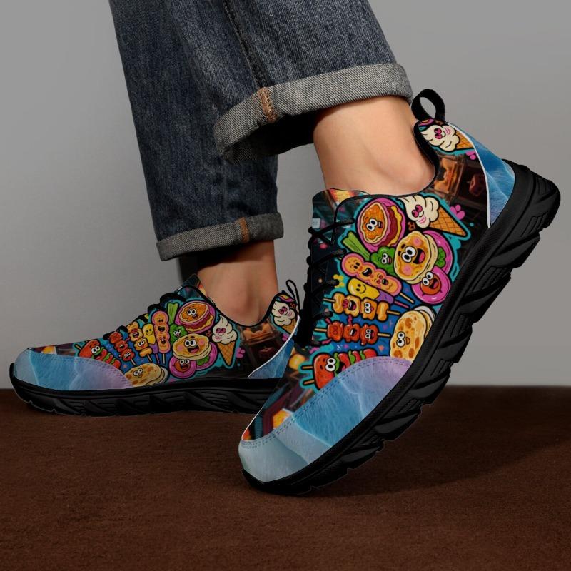 YRZL Mens Running Shoes Casual Sports Sneakers Lightweight Breathable Training Shoes Non Slip Comfortable Walking Shoes Athletic