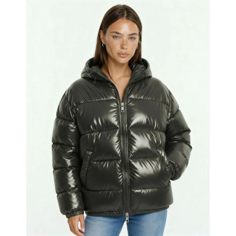 Women Winter Hooded Padded Loose Casual Thick Coat Outerwear Plus Size