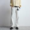 White Jeans New Summer Loose Drape Straight Casual Washed Long Pants Spot Cotton