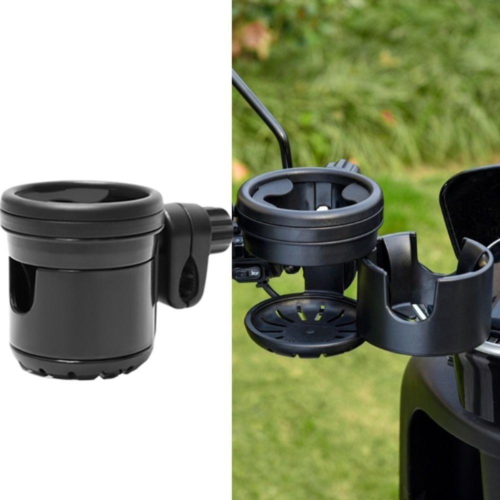 Rotating 2 in 1 Stroller Cup Holder Universal Trolley Drinks Holder  Bicycle