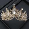 Crown Tiara Bride  Rhinestone Crown  Wedding Dress  Adult Ceremony Birthday  Princess Hair Accessories  Children