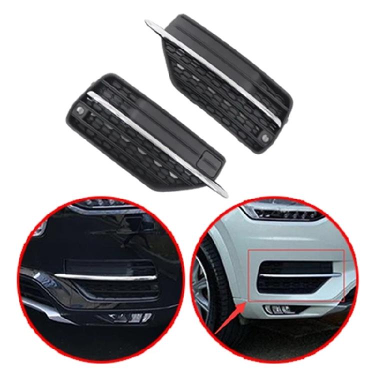 Fog Lamp Cover Lower Bumper Grille Left Right Fog Lamp Grille for
