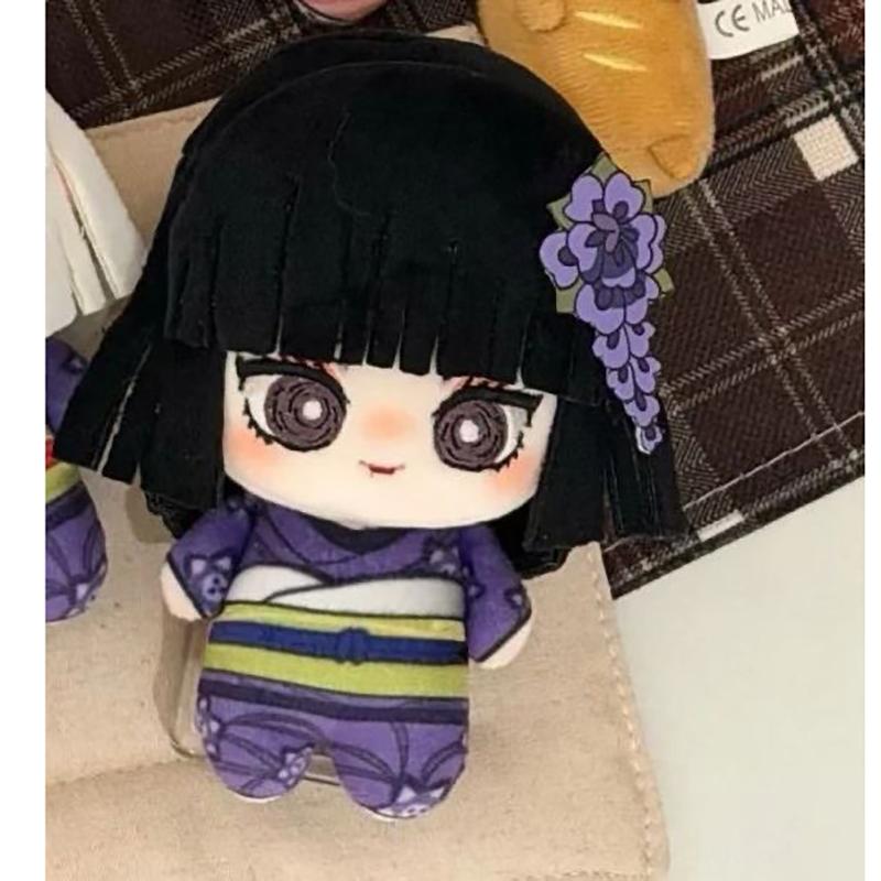 10cm Ubuyashiki Kagaya Plush Doll Mini Demon Slayer Body Printed Stuffed Toy Fans Holiday Birthday Gifts Ubuyashiki Plusie Dolls