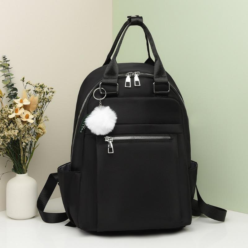 New Fashion Trend Portable Backpack Women's Simple Casual Large Capacity Backpack Backpack Shoulder Bag