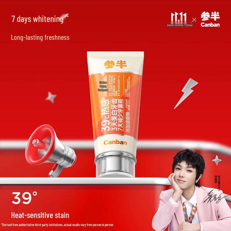 Canban Lysozyme Whitening & Multi-Care Toothpaste